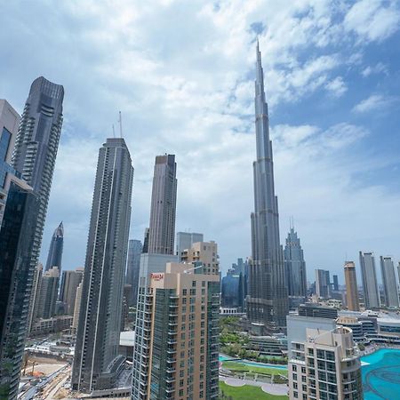 Luxury 2 Bedroom Suite With Full Burj Khalifa View Dubái Exterior foto