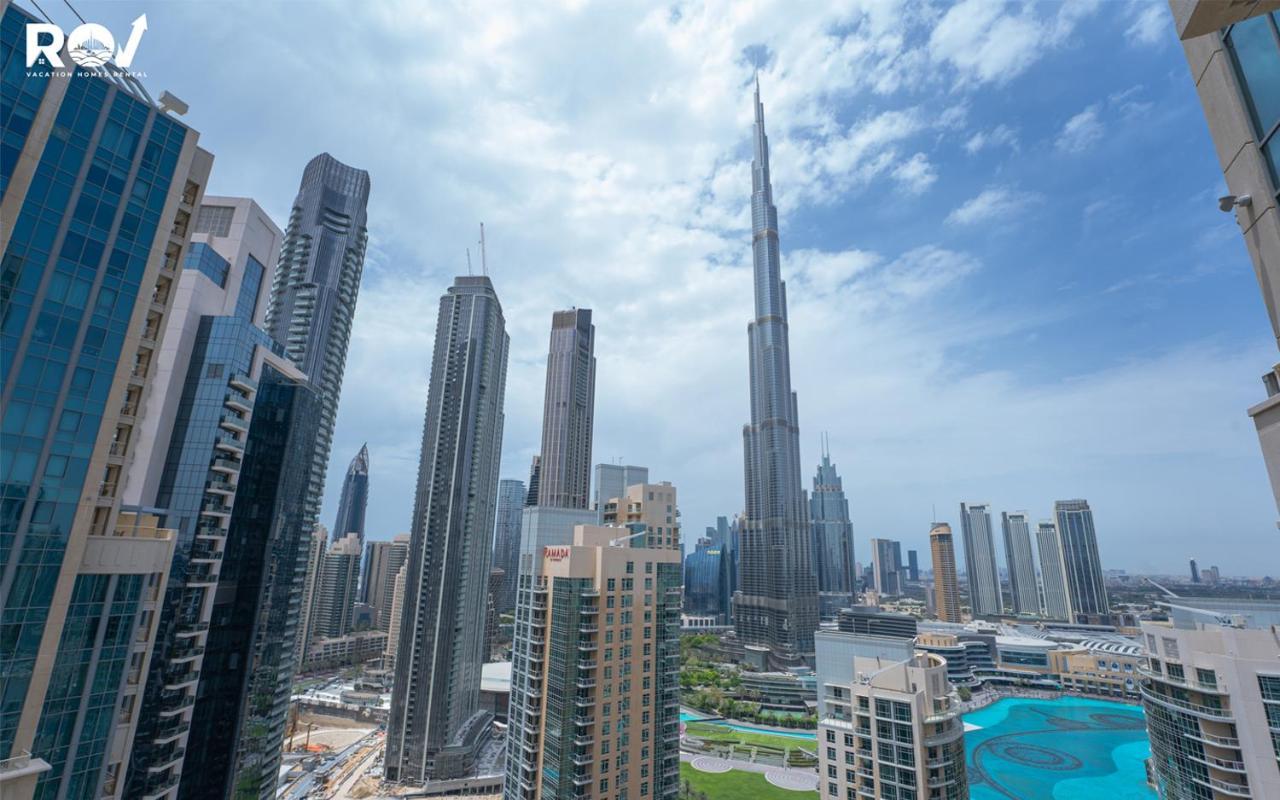 Luxury 2 Bedroom Suite With Full Burj Khalifa View Dubái Exterior foto