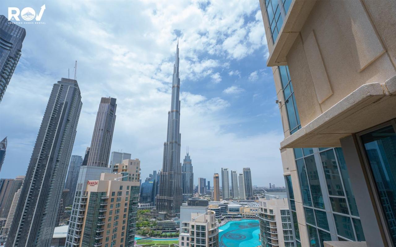 Luxury 2 Bedroom Suite With Full Burj Khalifa View Dubái Exterior foto